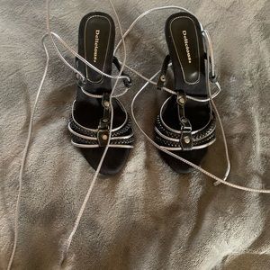 Delicious lace up heels